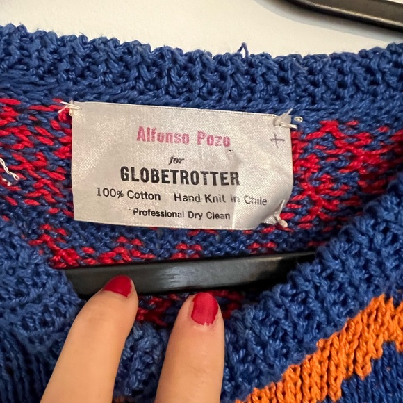 Amazing unique vintage 100% cotton sweater - Picture 2 of 5